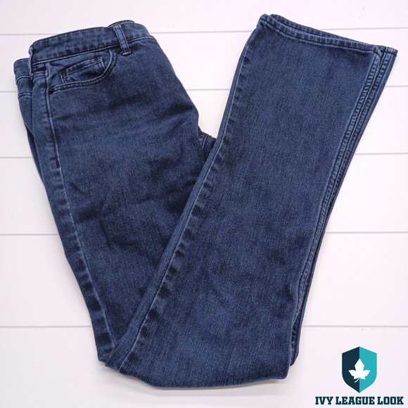 Abercrombie & Fitch Dark Wash Flare Jeans Women’s 4R W27 L33 - Picture 1 of 10